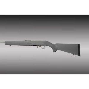 Hogue 22202 Rubber Overmolded Stock Slate Grey for Ruger 10/22