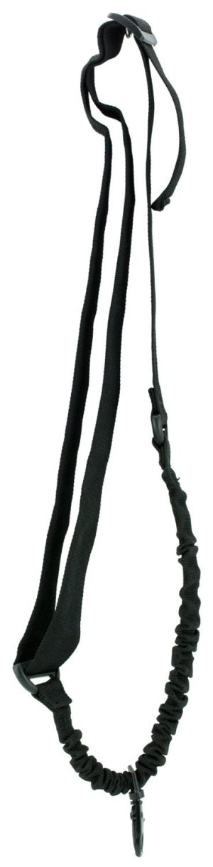 AIM Sports AOPS One Point Sling Black Elastic Webbing 25" OAL Bungee
