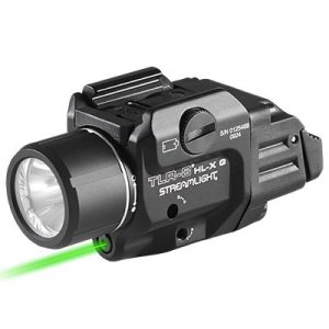 Streamlight TLR-8 69475 Black Aluminum 1000 Lumens Green Laser 1,000 LUMENS