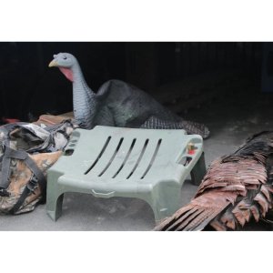 MTM Case-Gard Rump Rester Turkey Hunting Seat 12 Gauge Forest Green