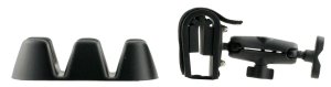 Rugged Suppressors 15502 Black Metal 1 In Swing Arm Holder