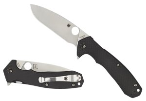 Spyderco Amalgam C234CFP 3.80 In S30V Carbon Fiber/G10 Scales