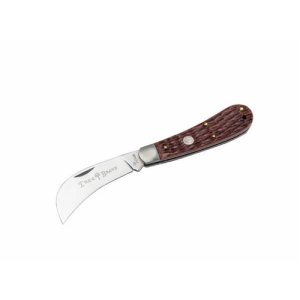 Boker Traditional 2.0 Hawkbill Jigged Brown Folding Knife