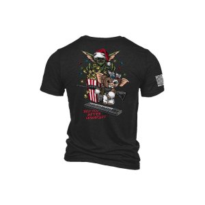 Nine Line BELTFED-TSTRI Shirt Black Triblend Short Sleeve 2XL