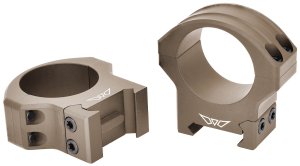 Warne 8501TM Hyperlite Tikka Scope Rings Matte Black 1" Medium