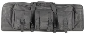NcStar CVDC2946U36 VISM Double Carbine Case Urban Gray PVC Nylon 36"