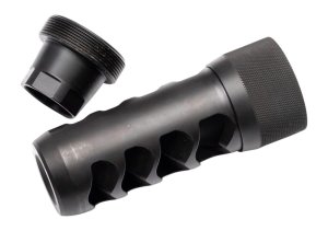 Area 419 Sidewinder 419-SW-6.5-BN-5824 Muzzle Brake 6.5mm Black Nitride