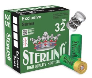 Sterling Exclusive 12 Gauge 2.75" #5 Shot 1 1/8 oz 25 Rounds