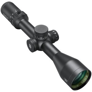 Bushnell R7-42050M1 R7 Riflescope Black Capped Target Turret FFP MRAD Fiber Dot w/ Holdover ILLUMINATED FIBER MRAD