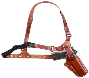 Galco GA228R Great Alaskan Chest Holster Tan for Glock 20/21 Up to 54"