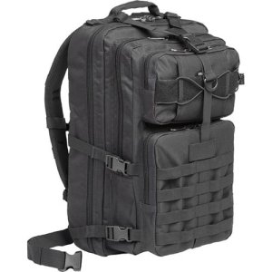 Bulldog BDT411B Medium Backpack Black Computer Compartment MOLLE Hydration