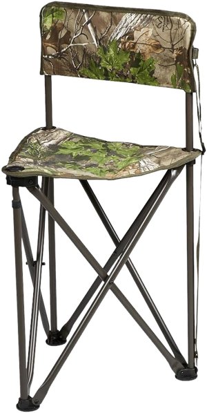 HS Precision Tripod CamoChair Realtree Xtra Green 30in Tall