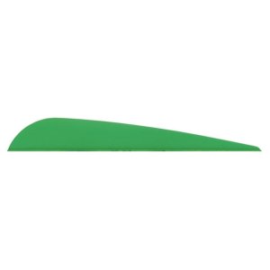 Bohning Bronco Vanes Neon Green 4 in. 100 pk. 10502NG4
