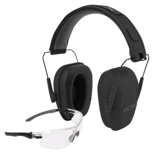 Allen Company 4157 ULTRX Shield Ear/Eye Combo MidGrey NRR 23dB