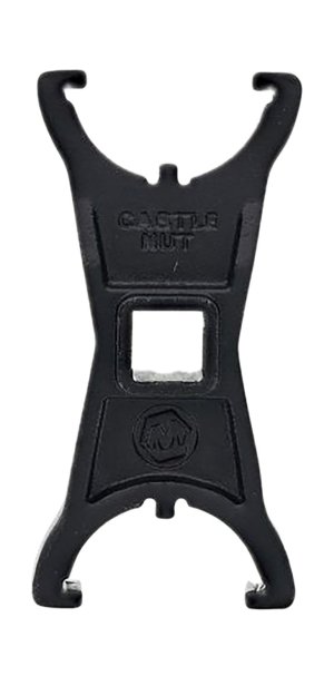 Wheeler 1199468 Castle Nut Crowfoot Wrench Black Steel AR-15/LR308