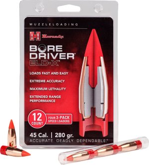 Hornady 67712 280gr ELD-X Muzzleloader Bullets 12-Pack