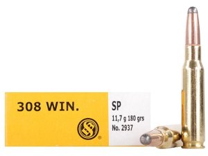 Sellier & Bellot SB308C .308 Win 180gr Soft Point 20/Box