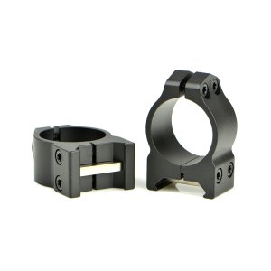 Warne 200M Maxima 1" Low Matte Scope Rings, Sintered Steel, Black Finish