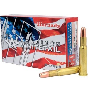 Hornady American Whitetail 30-30 Winchester 150 Gr InterLock 20 Rounds Box