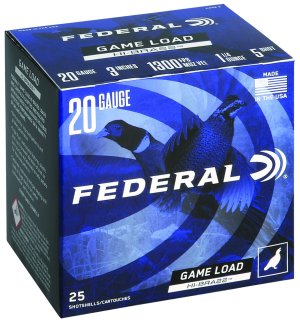 Federal Premium Game-Shok High Brass 20 Gauge 3 In H2585