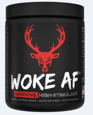 Bucked Up 1024101 Pre Workout Woke AF Blood Raz 30 Servings