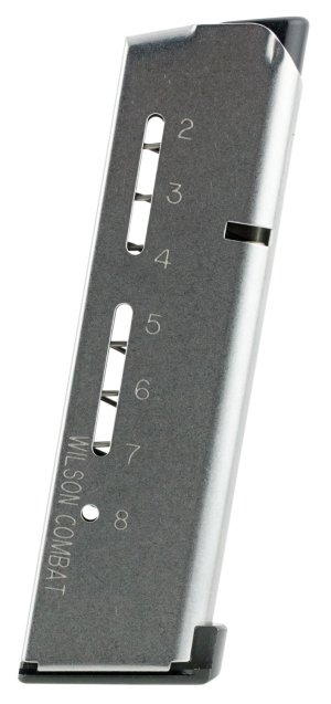 Wilson Combat 500C 1911 ETM 45 ACP 8rd Stainless Steel Magazine