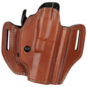 Bianchi 34501 Allusion Assent Pro-Fit OWB Size 04 Tan Leather Belt Slide for Springfield XD, Sig P220, FN FNP - Right Hand