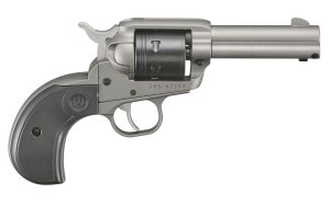 Ruger Wrangler 22 LR (Silver Cerakote)