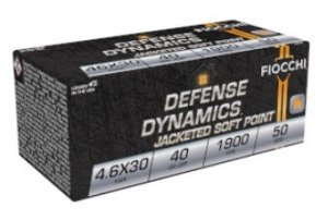 Fiocchi 46EXB Defense Dynamics 4.6x30mm H&K 40 gr JSP