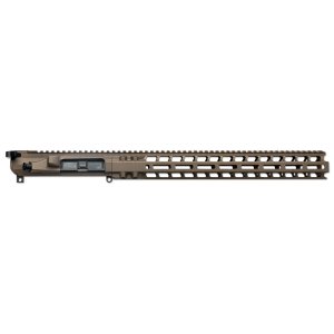 Radian R0619 AR-15 Upper & 15.5" MLOK Handguard Set, Brown Cerakote