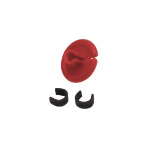 October Mountain String Love 2.0 Kisser Button Red 25-Pack