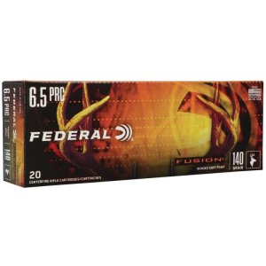 Federal Premium Ammunition Fusion 6.5 PRC 140gr BSP 20 Rounds
