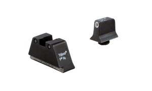Trijicon GL201-C-600659 Suppressor Height Sights Glock Green/Orange Tritium
