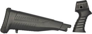Iver Johnson IJPGSTOCK 2-PC Pistol Grip Pump/Auto 12&20GA Black