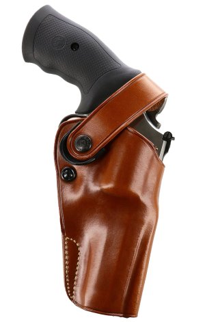 Galco DAO Strongside/Crossdraw OWB Tan Fits Colt King Cobra 4 1/4 In RH