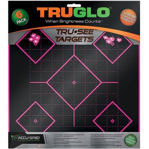 TRU Ball Tru-See 5 12x12 Self-Adhesive Heavy Paper Targets 12" X 12"