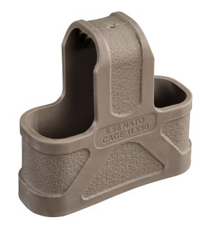 Magpul MAG001-FDE Original Magpul Made of Rubber w/ Flat Dark Earth Finish for 5.56x45mm NATO Mags/ 3 Per Pack