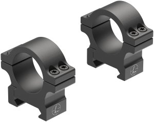 Leupold Open Range Cross Slot 1" Low Rings Matte Black 180943