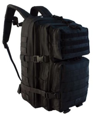 Red Rock Large Assault Pack Black W/