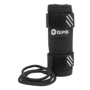 GSM Outdoors Tactical Suppressor Cover 5In 1000D Nylon Black