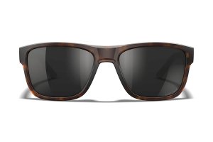 Wiley X Ovation AC6OVN15 Matte Tortoise Frame Black Mirror Lens