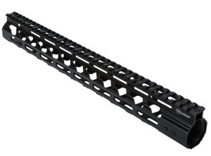Firefield FF34067 Verge 15" M-LOK Handguard Aluminum Black Anodized