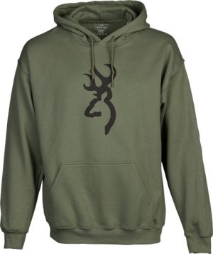 Browning Backfence Hoodie in Browning Arms Green 5030026405