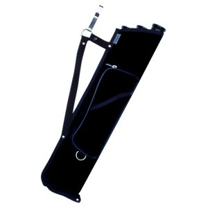Neet Trim Lite Quiver Black RH Cordura Arrow Tubes Zippered Pocket