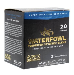 Apex 20 GA WATERFOWL TSS/S3 STL 1 1/8 OZ 3" 25RD