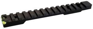 Talley PLM700ACI Picatinny Rail Black Aluminum w/Anti-Cant Indicator