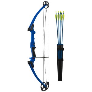 Genesis 10925 Bow Set Blue LH, 10-20 lbs, 15-30" Draw, 35.5" Axle-to-Axle
