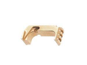 Tyrant CNC Extended Magazine Release Glock 43X/48 Gold Aluminum/Steel