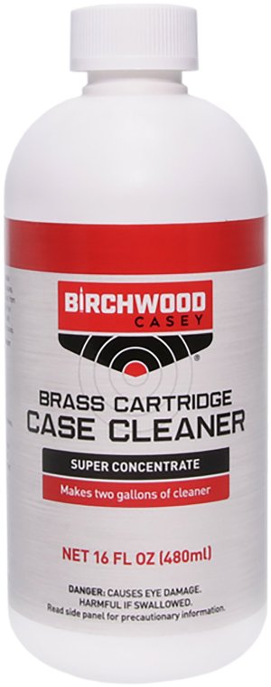 Birchwood Casey 33845 Brass Cartridge Case Cleaner 16 oz Bottle