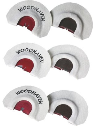 Woodhaven Calls The Red Zone 3-Pack Realistic Turkey Mouth Calls